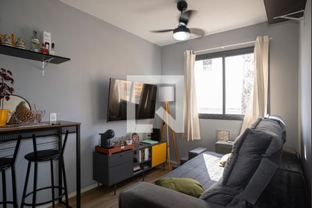 Sala de apartamento à venda com 1 quarto, 25m² em Bela Vista, São Paulo