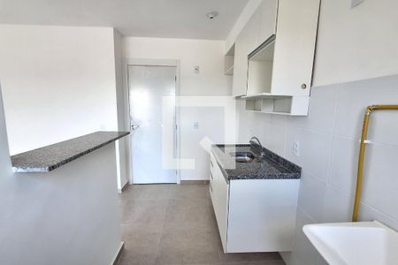 Cozinha de apartamento para alugar com 2 quartos, 45m² em Figueira, Duque de Caxias