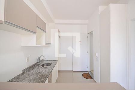 Cozinha de apartamento à venda com 1 quarto, 40m² em Jardim do Mar, São Bernardo do Campo
