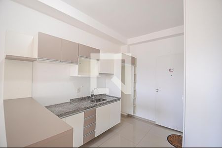 Cozinha de apartamento à venda com 1 quarto, 40m² em Jardim do Mar, São Bernardo do Campo