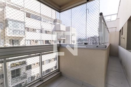 Varanda da Sala de apartamento à venda com 3 quartos, 114m² em Todos Os Santos, Rio de Janeiro