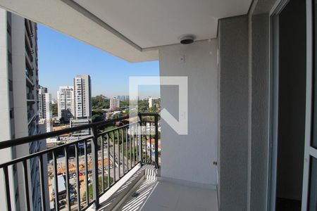 Varanda da Sala de apartamento à venda com 2 quartos, 68m² em Butantã, São Paulo
