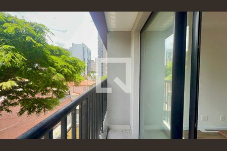 Sacada do Studio de kitnet/studio à venda com 1 quarto, 26m² em Pinheiros, São Paulo