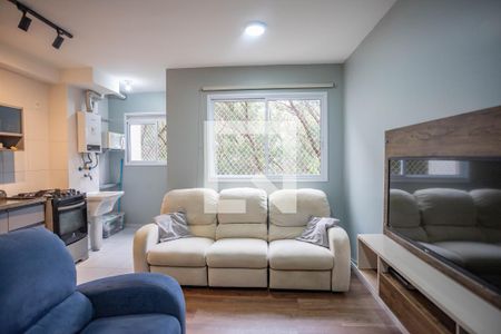 Sala de apartamento para alugar com 2 quartos, 45m² em Piraporinha, Diadema