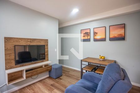 Sala de apartamento para alugar com 2 quartos, 45m² em Piraporinha, Diadema