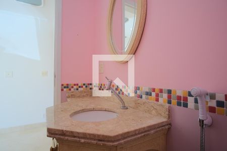 Lavabo da Sala de casa de condomínio à venda com 5 quartos, 290m² em Vila Carrão, São Paulo