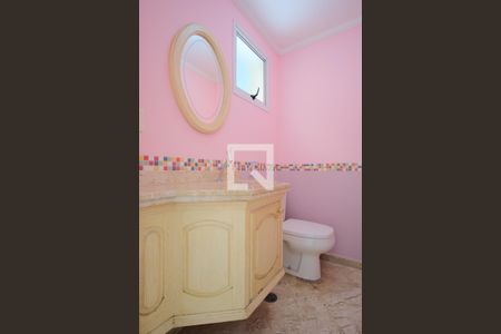 Lavabo da Sala de casa de condomínio à venda com 5 quartos, 290m² em Vila Carrão, São Paulo