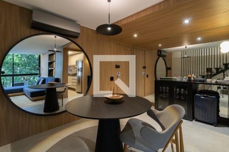 Sala de apartamento à venda com 1 quarto, 57m² em Itaim Bibi, São Paulo