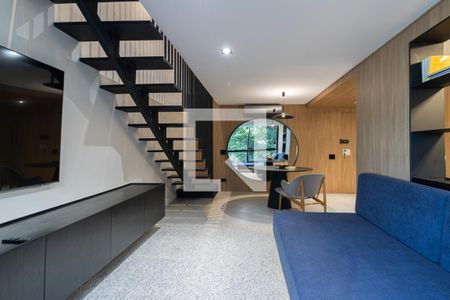 Sala de apartamento à venda com 1 quarto, 57m² em Itaim Bibi, São Paulo