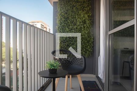 Varanda de kitnet/studio à venda com 1 quarto, 21m² em Vila Clementino, São Paulo