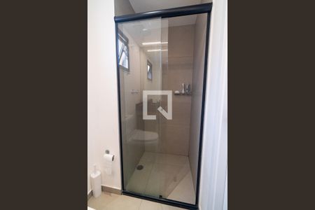 Banheiro de kitnet/studio à venda com 1 quarto, 28m² em Vila Clementino, São Paulo