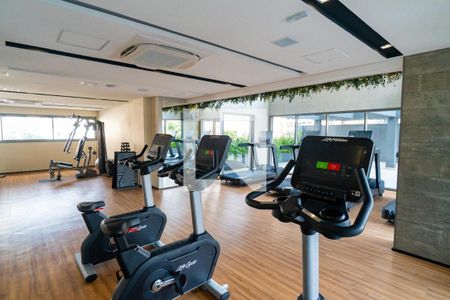 Área comum - Academia de kitnet/studio à venda com 1 quarto, 28m² em Vila Clementino, São Paulo