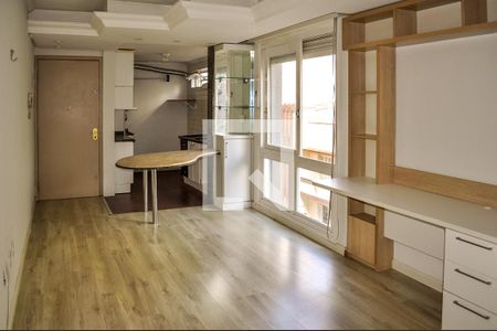 Sala de apartamento à venda com 1 quarto, 48m² em Centro Histórico, Porto Alegre