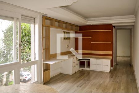 Sala de apartamento à venda com 1 quarto, 48m² em Centro Histórico, Porto Alegre