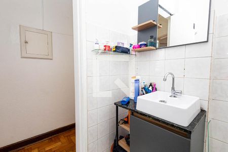Banheiro de kitnet/studio à venda com 1 quarto, 36m² em Bela Vista, São Paulo