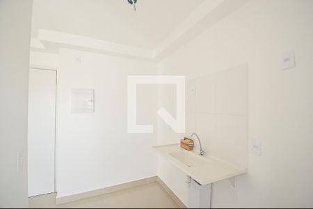 Cozinha  de apartamento à venda com 2 quartos, 44m² em Cooperativa, São Bernardo do Campo