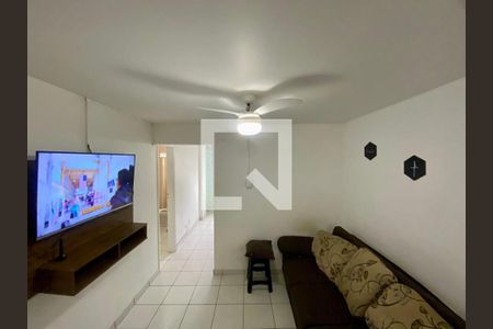 Sala/Cozinha de apartamento para alugar com 1 quarto, 40m² em Aviação, Praia Grande