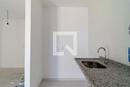 Cozinha de apartamento à venda com 2 quartos, 46m² em Vila Anastácio, São Paulo