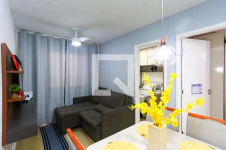 Sala de apartamento à venda com 2 quartos, 37m² em Paraíso do Morumbi, São Paulo