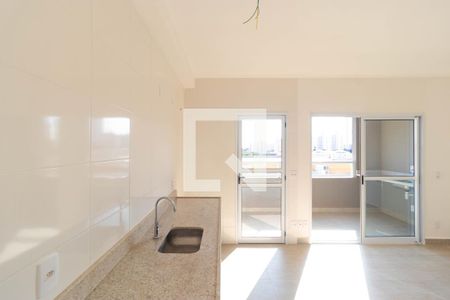 Cozinha de apartamento à venda com 2 quartos, 66m² em Parque Prado, Campinas