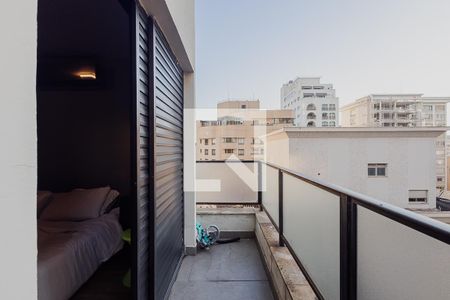 Varanda de apartamento para alugar com 1 quarto, 58m² em Jardim Paulista, São Paulo
