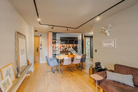 Sala de apartamento para alugar com 1 quarto, 58m² em Jardim Paulista, São Paulo