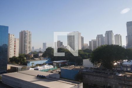 Varanda Gourmet de kitnet/studio à venda com 1 quarto, 23m² em Santo Amaro, São Paulo