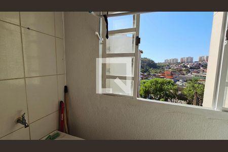 Cozinha e Área de Serviço de apartamento para alugar com 2 quartos, 59m² em Vila Nambi, Jundiaí