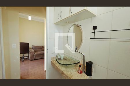 Banheiro de apartamento para alugar com 2 quartos, 59m² em Vila Nambi, Jundiaí