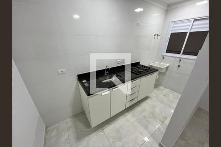 Cozinha de casa de condomínio para alugar com 1 quarto, 29m² em Vila Guilherme, São Paulo