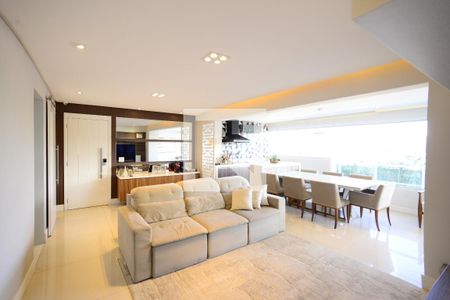 Sala  de apartamento à venda com 3 quartos, 140m² em Jardim da Gloria, São Paulo