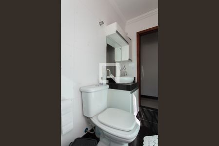 Banheiro Social 1 de apartamento à venda com 3 quartos, 179m² em Planalto, Belo Horizonte