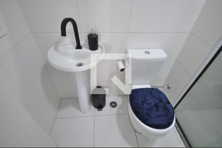 Banheiro de apartamento à venda com 1 quarto, 32m² em Vila Guilherme, São Paulo