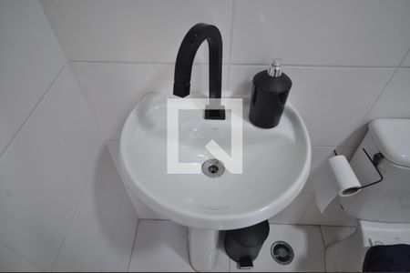 Banheiro de apartamento à venda com 1 quarto, 32m² em Vila Guilherme, São Paulo