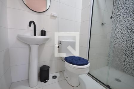 Banheiro de apartamento à venda com 1 quarto, 32m² em Vila Guilherme, São Paulo