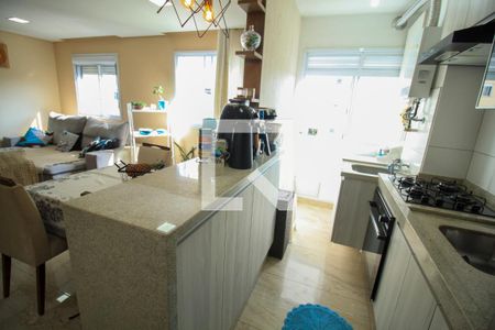 Cozinha de apartamento para alugar com 1 quarto, 44m² em Belenzinho, São Paulo