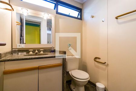 Banheiro de apartamento à venda com 1 quarto, 40m² em Paraíso do Morumbi, São Paulo