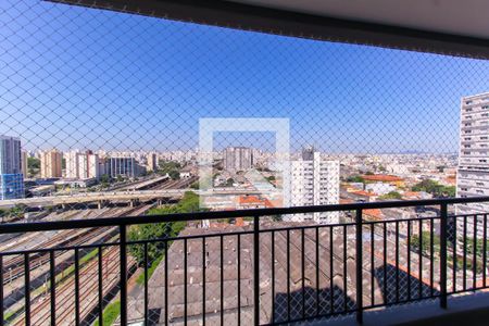 Varanda da Sala/Cozinha de apartamento para alugar com 2 quartos, 52m² em Belenzinho, São Paulo