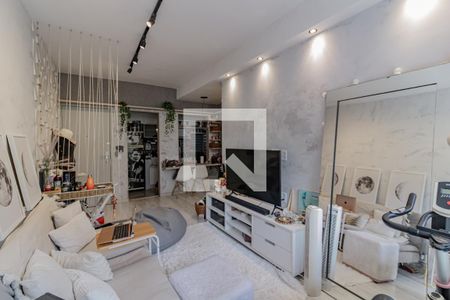 Sala de apartamento para alugar com 2 quartos, 80m² em Botafogo, Rio de Janeiro