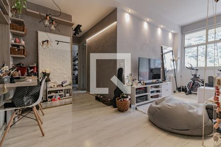 Sala de apartamento para alugar com 2 quartos, 80m² em Botafogo, Rio de Janeiro