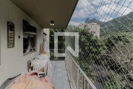Varanda da Sala de apartamento para alugar com 2 quartos, 80m² em Botafogo, Rio de Janeiro