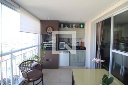 Varanda da Sala de apartamento à venda com 3 quartos, 110m² em Lauzane Paulista, São Paulo