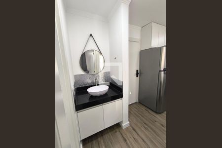 Banheiro de apartamento para alugar com 2 quartos, 36m² em Várzea da Barra Funda, São Paulo