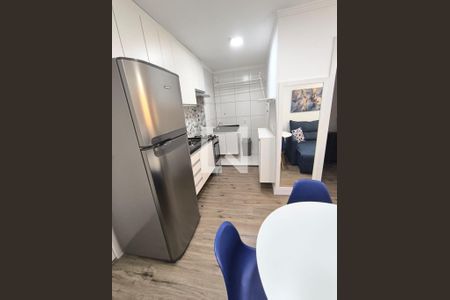 Cozinha e Área de Serviço de apartamento para alugar com 2 quartos, 36m² em Várzea da Barra Funda, São Paulo