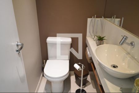 Lavabo de apartamento à venda com 3 quartos, 129m² em Jardim da Gloria, São Paulo