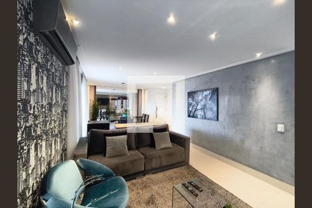Sala de apartamento à venda com 3 quartos, 129m² em Jardim da Gloria, São Paulo