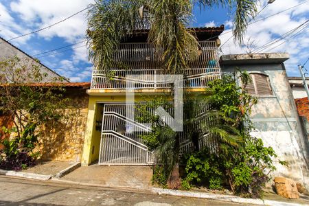 Fachada + Plaquinha de casa à venda com 5 quartos, 180m² em Jardim das Camelias, São Paulo