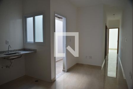 Sala de apartamento à venda com 2 quartos, 43m² em Parque das Nações, Santo André
