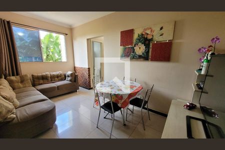 Sala de apartamento para alugar com 2 quartos, 50m² em Chácara, Betim