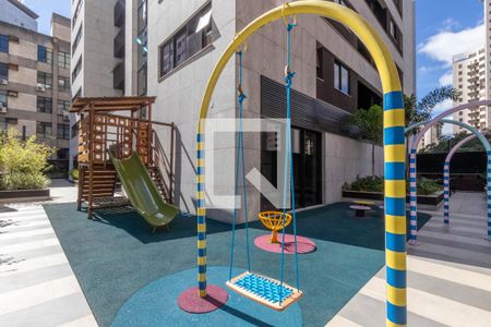 Área comum - Playground de apartamento à venda com 3 quartos, 108m² em Lourdes, Belo Horizonte